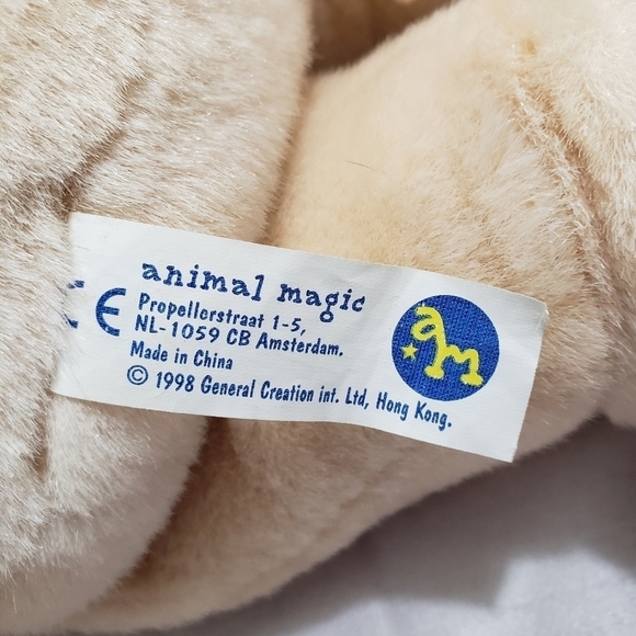 Vintage This Little Piggy Pink Pig Talking Plush 14 Inch Stuffed Animal 1998 - Picture 7 of 8